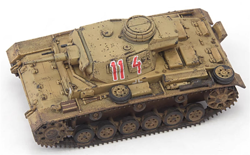 S-MODEL Tank No. 3 G-type African Army #114 1:72 Tank Pre-built Model