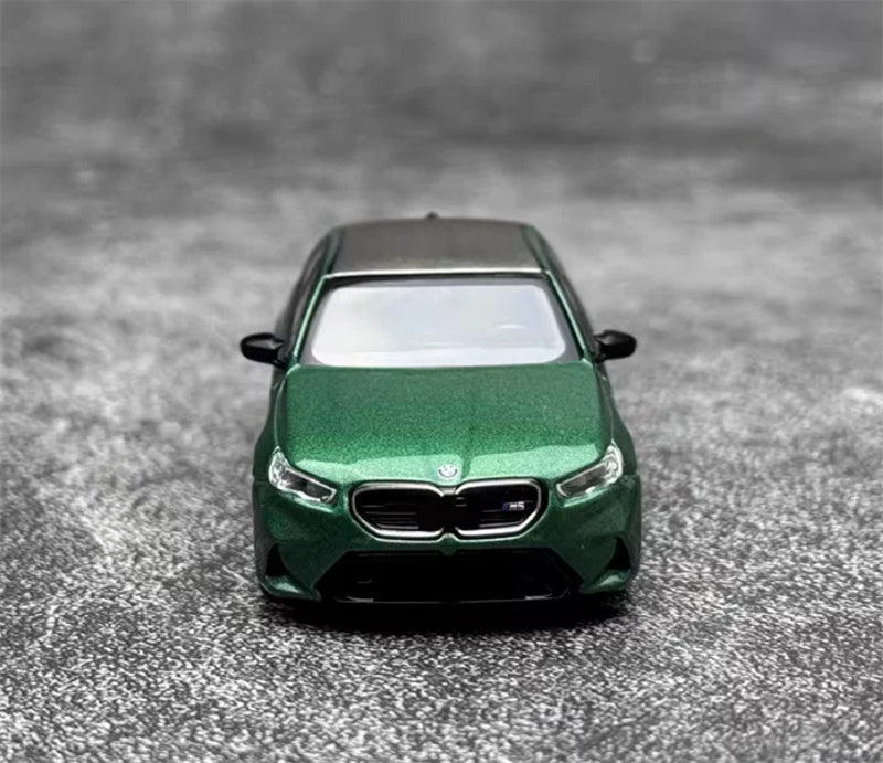 1:64 BMW M5 G90 Isle of Man Green Metallic MINIGT DIECAST Model
