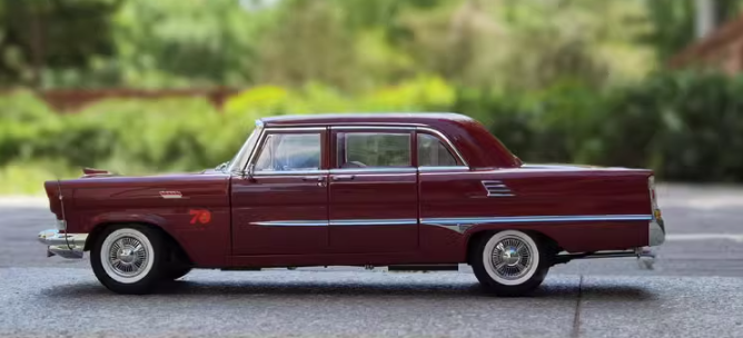 Century Dragon Hongqi CA72 70th Anniversary Edition red 1:18car Pre-a Model
