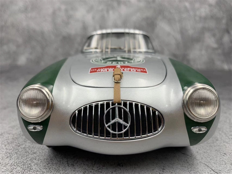 CMC Mercedes Benz 300SL W 194 Carrera Panamericana 1952 Silver #4 1/18 car Pre-a Model