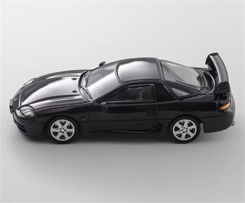 GAGHI MODELS Mitsubishi 3000GT GTO 1998 Black 1:64 Car Pre-built Model