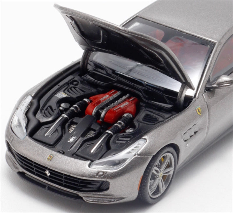 Phantom Knight Ferrari GTC4 Lusso station wagon Limited Edition 999PCS ONLY Grigio 1:64 Car Pre-built Model view6