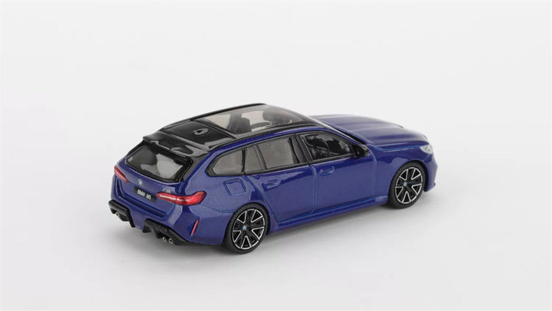 1:64 BMW M5 Touring Marina Bay Blue Metallic MINIGT DIECAST Model