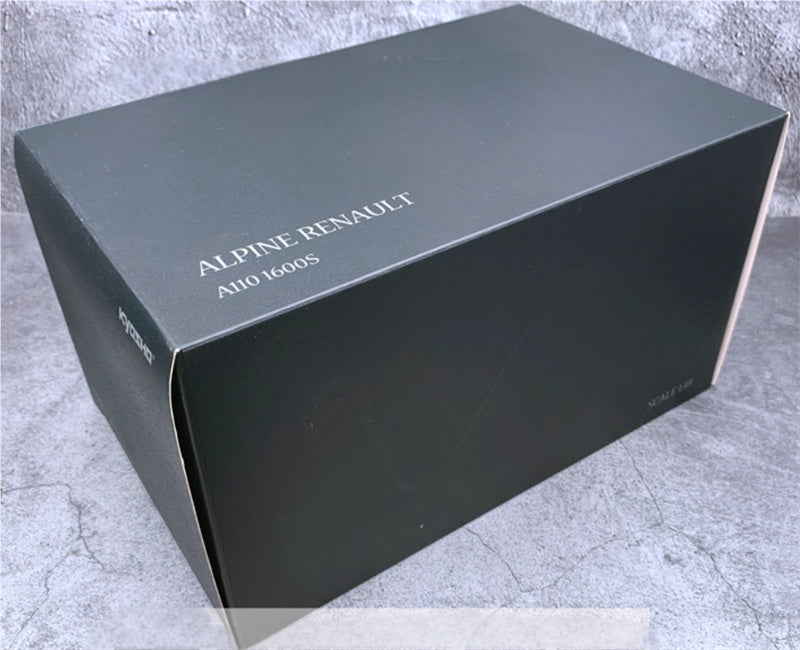 Kyosho Alpine Renault A110 1600s red 1:18 Car Pre-built Model view11