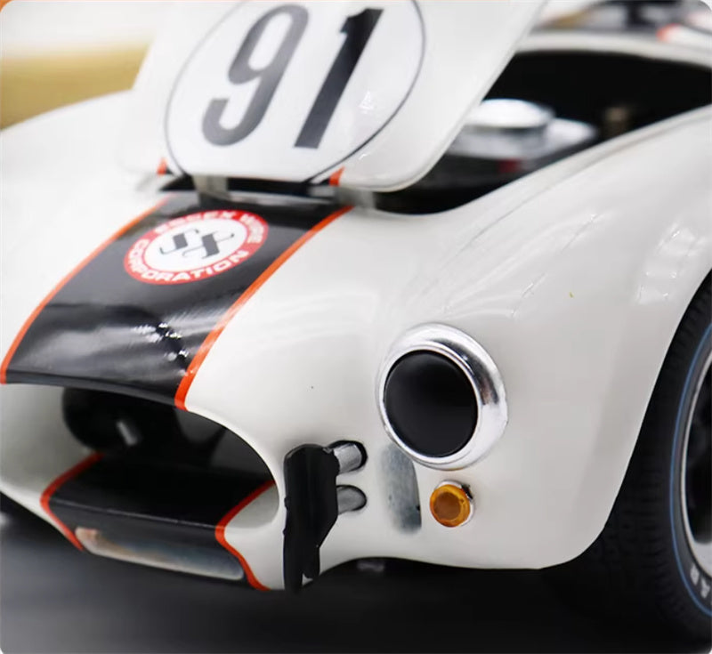 1:18 Shelby Cobra 427 S/C  #91 White  KYOSHO  DIECAST Car Model