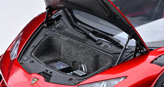 AUTOART Lamborghini HURACAN GT supercar red LBWK AirREX Liberty Walk AK-produce LB PERFORMANCE 1:18 Car Pre-built Model view2