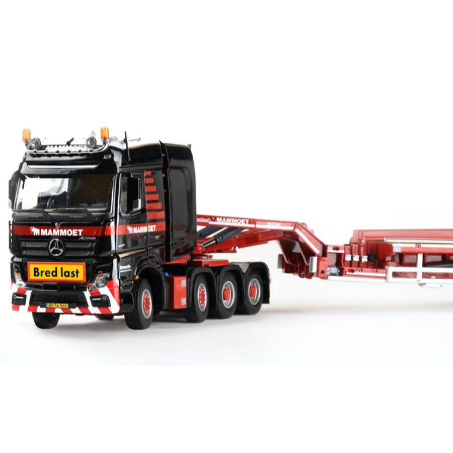 MAMMOET MB ACTROS 8X4 WITH NOOTEBOOM SUPER WING CARRIER 1:50 DIECAST Truck Lorry
