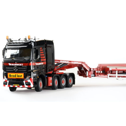 MAMMOET MB ACTROS 8X4 WITH NOOTEBOOM SUPER WING CARRIER 1:50 DIECAST Truck Lorry