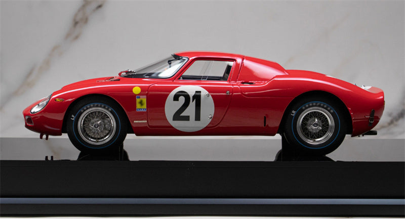 1:18 Ferrari 250 LM red Amalgam #21 Resin Car Model view3