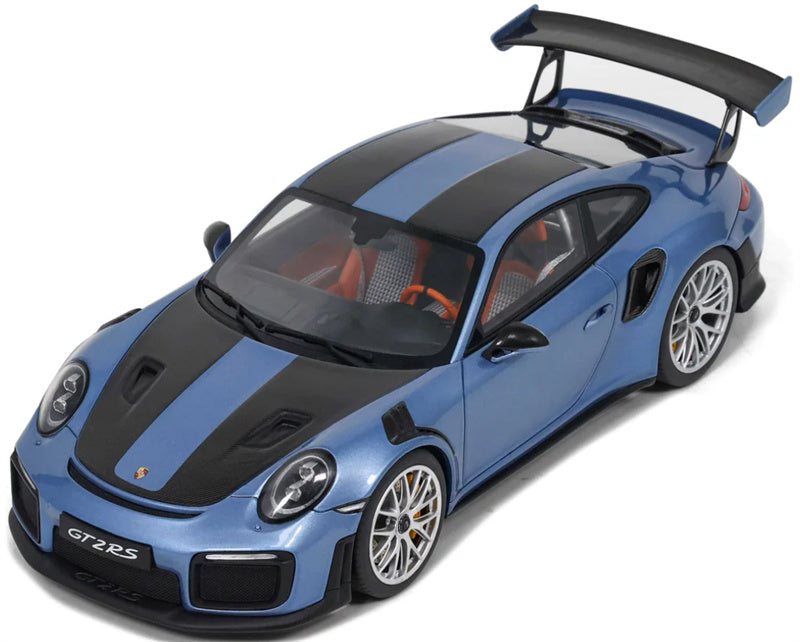 1:18 PORSCHE 911 (991.2) GT2 RS COUPE  Blue  GT SPIRIT Limited Edition Resin Car Model