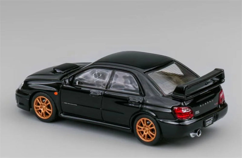 1:64 Subaru Impreza WRX STI 8th Generation Sedan  Black Furuya DIECAST Model