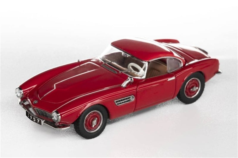 GFCC BMW 507 Roadster Retro Car 1957 Red Convertible hardtop 1:64 car Pre-built Model view1