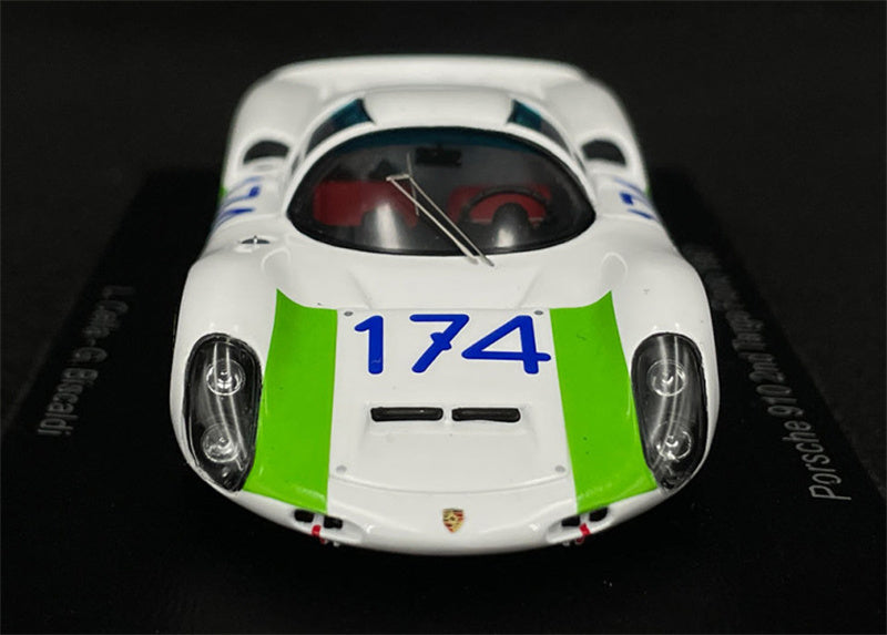 Spark Porsche 910 2nd Targa Florio 1967 L.CELLA 1:43 Car Pre-built Model view5