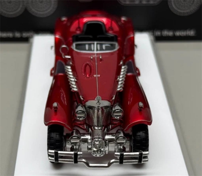 1:64 Hydra Schmidt V16 Transparent Red WM Limited Edition DIECAST Civil Car Model