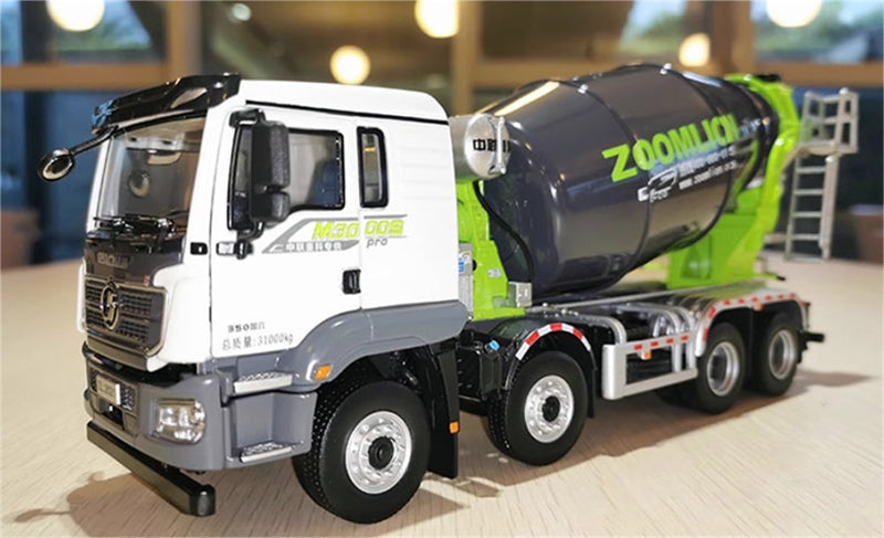 ZOOMLION SHACMAN M3000S 4 axle Mixer Truck 1:38 Truck Pre-built Model