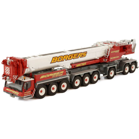 WSI  LIEBHERR LTM 1750 BORGER CRANES 1/50 DIECAST Truck Lorry