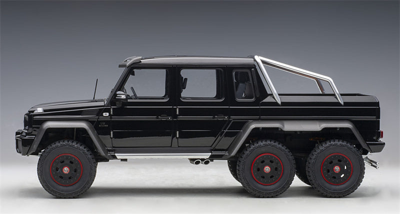 AUTOART MERCEDES BENZ G-CLASS G63 AMG 6X6 2013 Gloss Black 1/18 car Pre-a Model