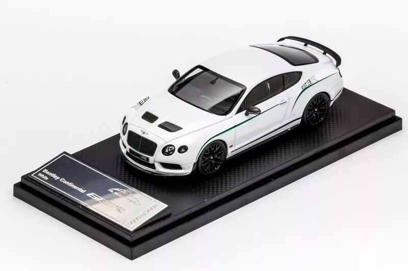 Almost Real AR 1:43 Bentley Continental GT3R Diecast Model White