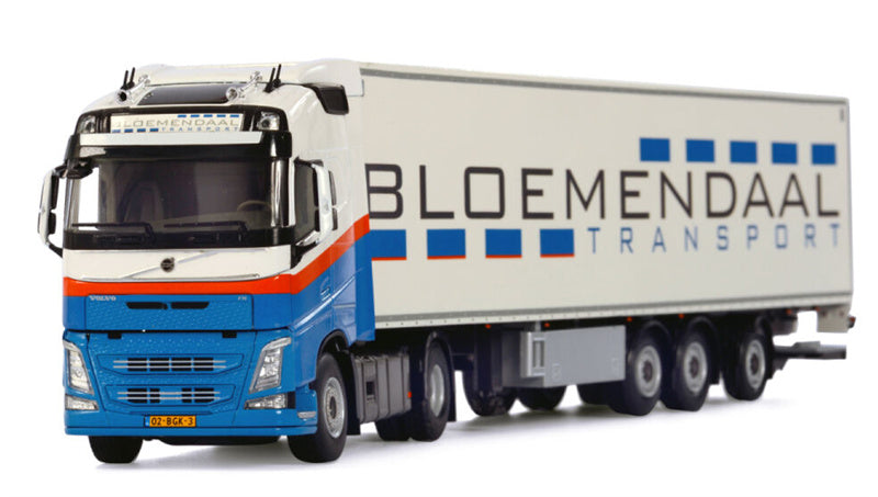 WSI VOLVO FH4 GL 4x2 REEFERTRAILER - 3 AXLE Bloemendaal Transport 1:50 Truck Pre-built Model