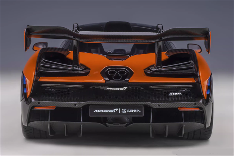 AUTOART McLaren Senna orange 1:18car Pre-a Model