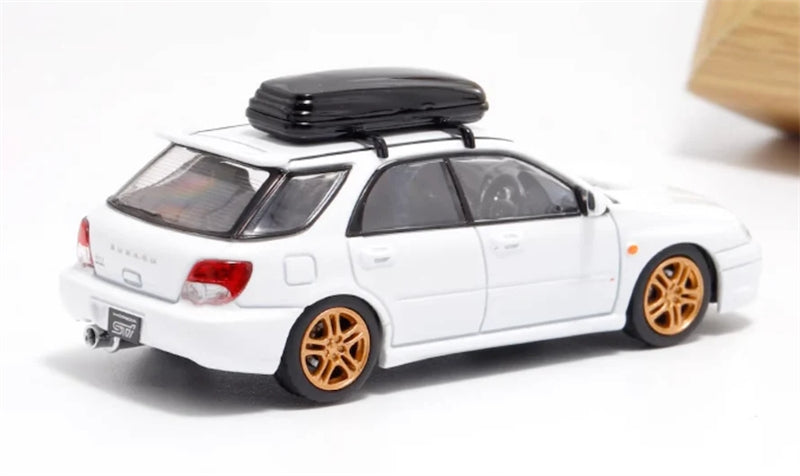 1:64 Subaru Impreza WRX STI 8th Generation Wagon  White Furuya DIECAST Model
