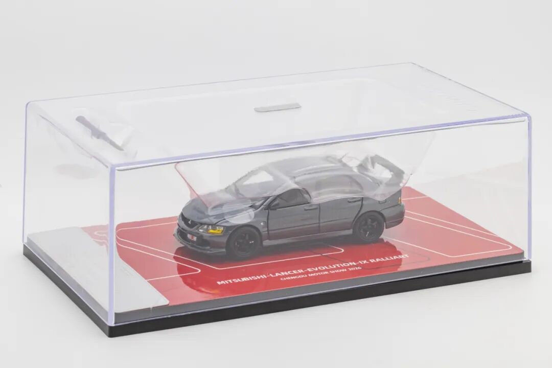 1:43 Mitsubishi Lancer Evolution IX EVO9 Rallyart GATHERJOY Diecast Model Grey