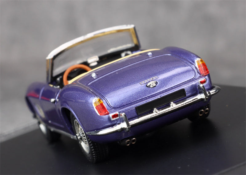 KING MODEL Ferrari 250GT SWB California Open Top Ice Blue Limited Edition 999PCS ONLY 1:64 Car Pre-built Model view10