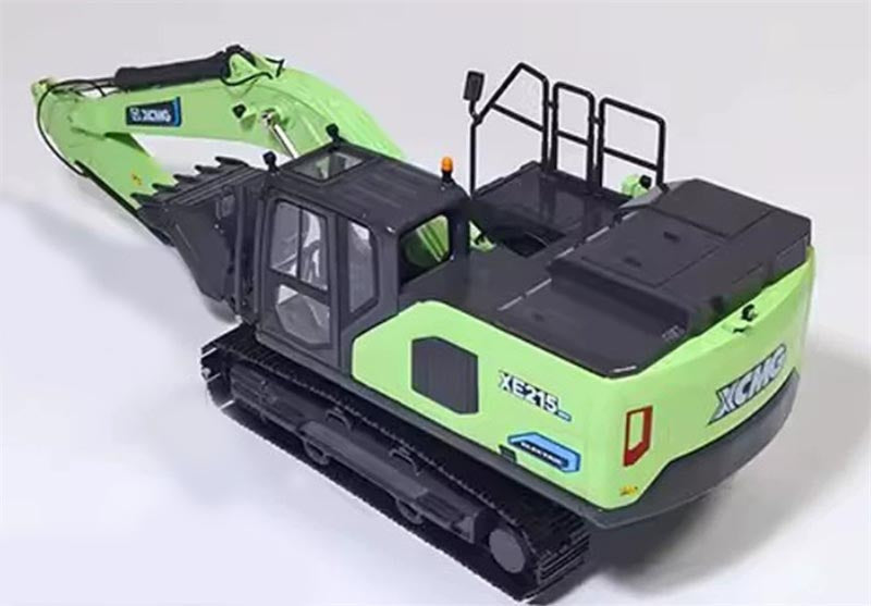 1:35   XE215EV XCMG  Green Diecast Model