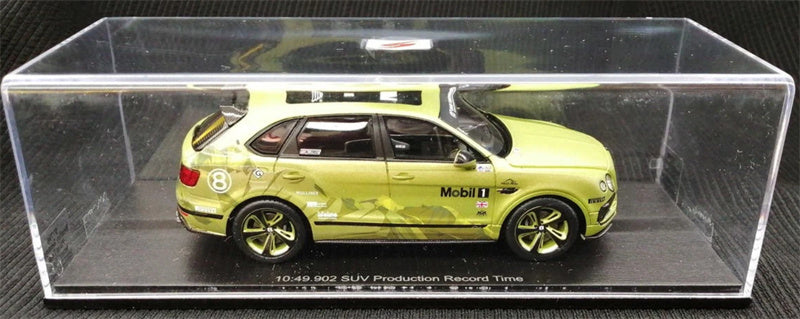 Spark BENTLEY Bentayga Pikes Peak International Hill Climb 2018 10:49.902 SUV Production Record Time #8 1:43 Car Pre-built Model view4