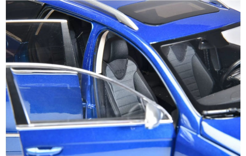 1:18 Volkswagen Passat Variant R36 NZG Limited Edition 199PCS ONLY Biscay Blue Diecast Model view9