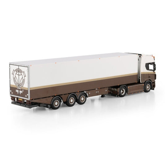 1:50 SCANIA BRAND R CR20H 4X2 TRIDEC REEFER TRAILER 3 AXLE WSI   Diecast Model