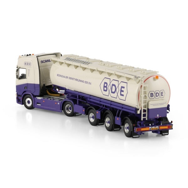 1:50 SCANIA BDE R series CR20H 4X2 ANIMALFEED TRAILER 3 AXLE WSI   Diecast Model