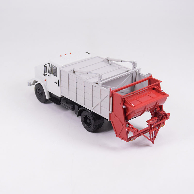 Modimio Russian MKZ-10 (4333) compressed garbage truck 1:43 Truck Pre-built Model