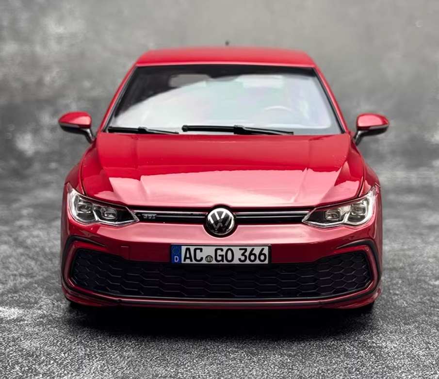1:18 Volkswagen Golf GTI 2020 Red  NOREV 8th generation DIECAST car Model