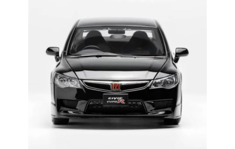 1:18 Honda Civic Type R FD2 Late Version MotorHelix Limited Edition 399PCS ONLY Crystal Metal Black Diecast Model view7