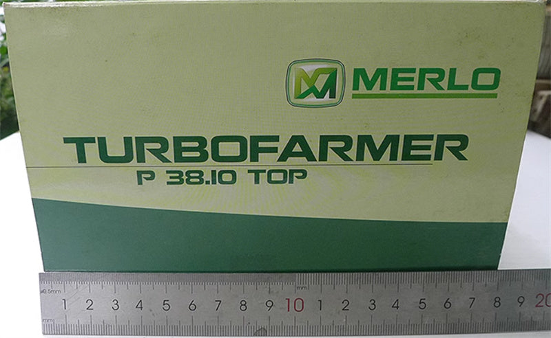 ROS MERLO P38.10 Telescopic Forklift Emerald Green 1:32 Truck Pre-built Model