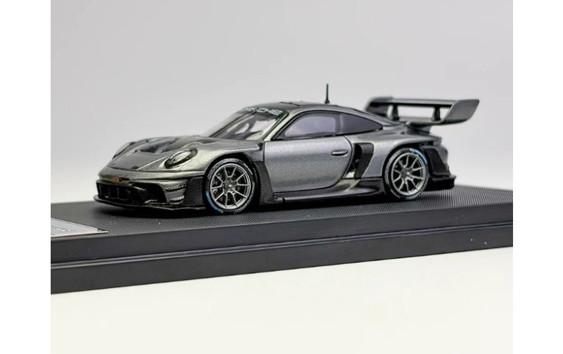 1:64 Porsche 911 992 GT3 R Rennsport  grey HKM  Limited Edition 999PCS ONLY DIECAST Model