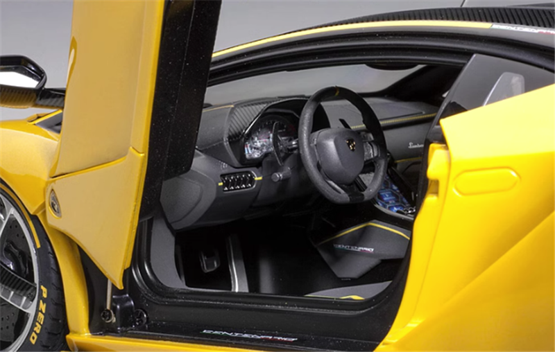 AUTOART Lamborghini Centenario yellow 1/18car Pre-a Model