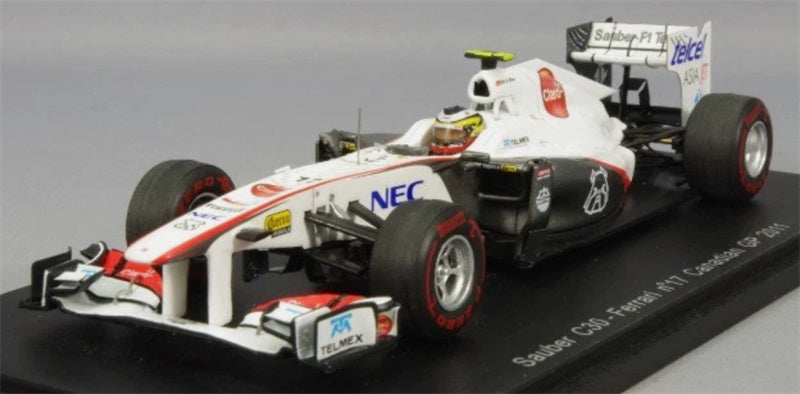 Spark Sauber C30 Ferrari #17 Canadian GP 2011 Pedro De La Rosa 1:43 Car Model view2