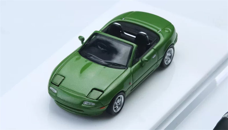 1:64 Mazda MX-5 green ATS DIECAST Civil Car Model