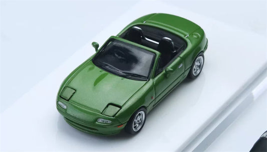 1:64 Mazda MX-5 green ATS DIECAST Civil Car Model