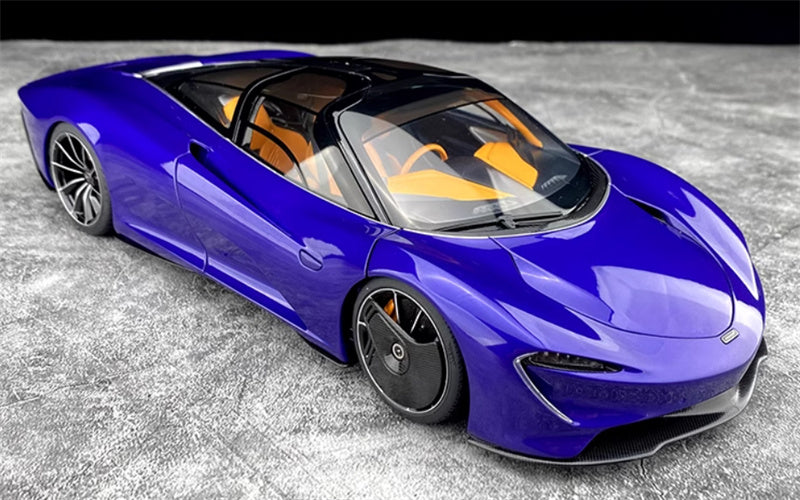 AUTOART MCLAREN SPEEDTAIL Purple 1:18 ABS Car