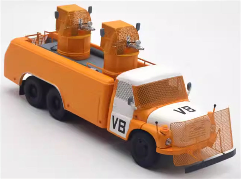 Schuco Tatra T148 Czech riot water cannon vehicle orange Limited Edition 1:43 Truck Pre-built Model view6