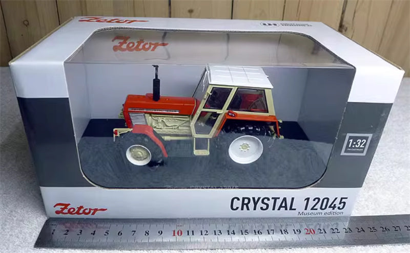 Universal Hobbies Zetor Crystal 12045 agricultural tractor Museum Edition Orange red 1:32 Truck Pre-built Model