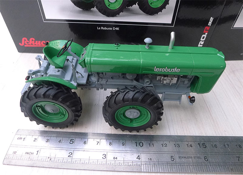 SCHUCO Lerobuste D4K Tractor Emerald Green Limited Edition 1:32 Truck Pre-built Model