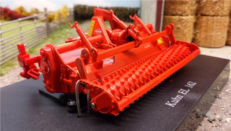 Universal Hobbies Kuhn EL 162 Fraise Rotative Power Tiller Rotorfrase 1:32 ACCESSORIES Pre-built Model