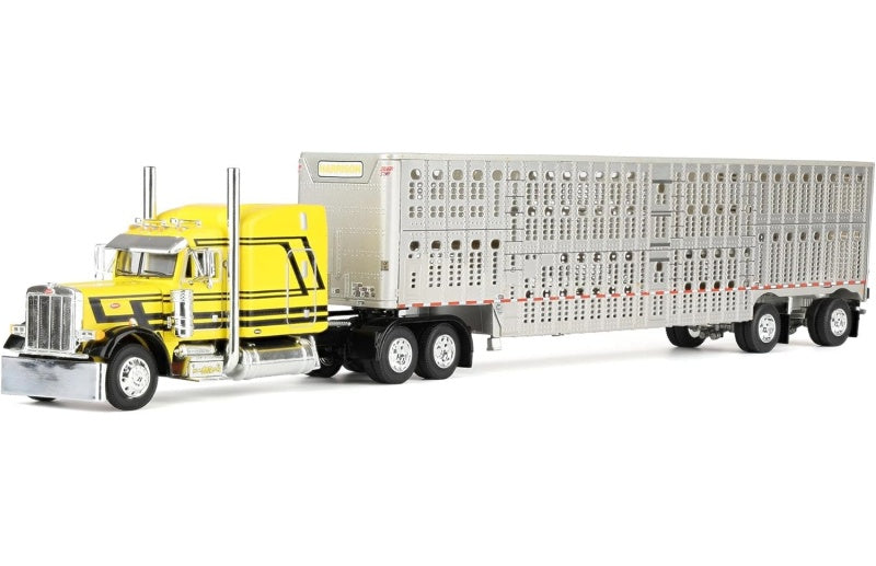 1:64 Peterbilt 379 DCP Yellow Diecast Model view1