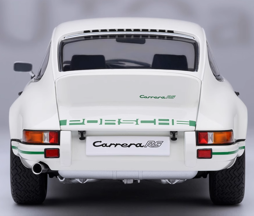 AUTOART Porsche 911 CARRERA 2.7 RS White 1:18 Car Pre-built Model view7