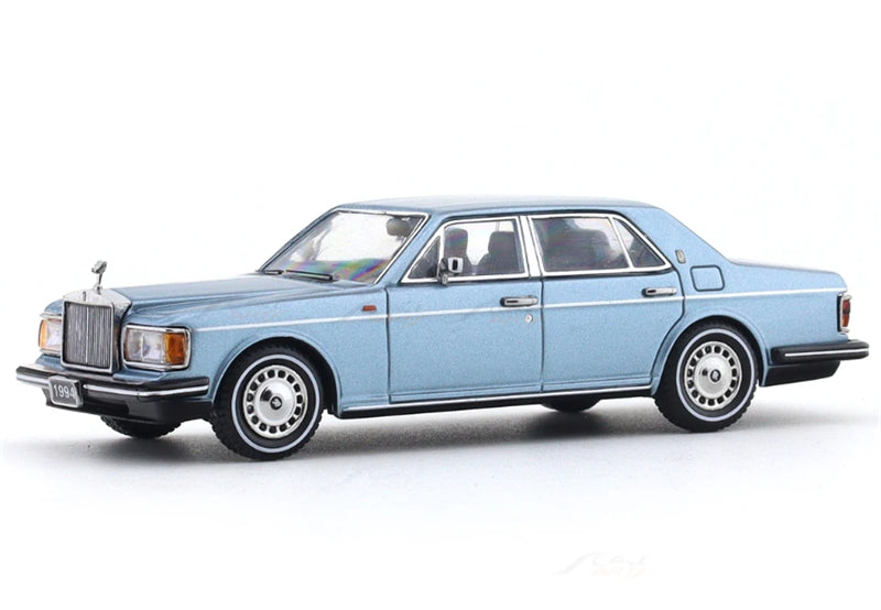 GFCC 1994 Rolls Royce Silver Spur III light blue Limited Edition LHD 1:64 car Pre-built Model view1