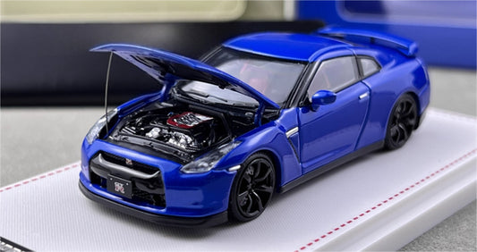 Focal Horizon Nissan GT-R R35 Blue Limited Edition 999PCS ONLY 1:64 Car Pre-built Model view2